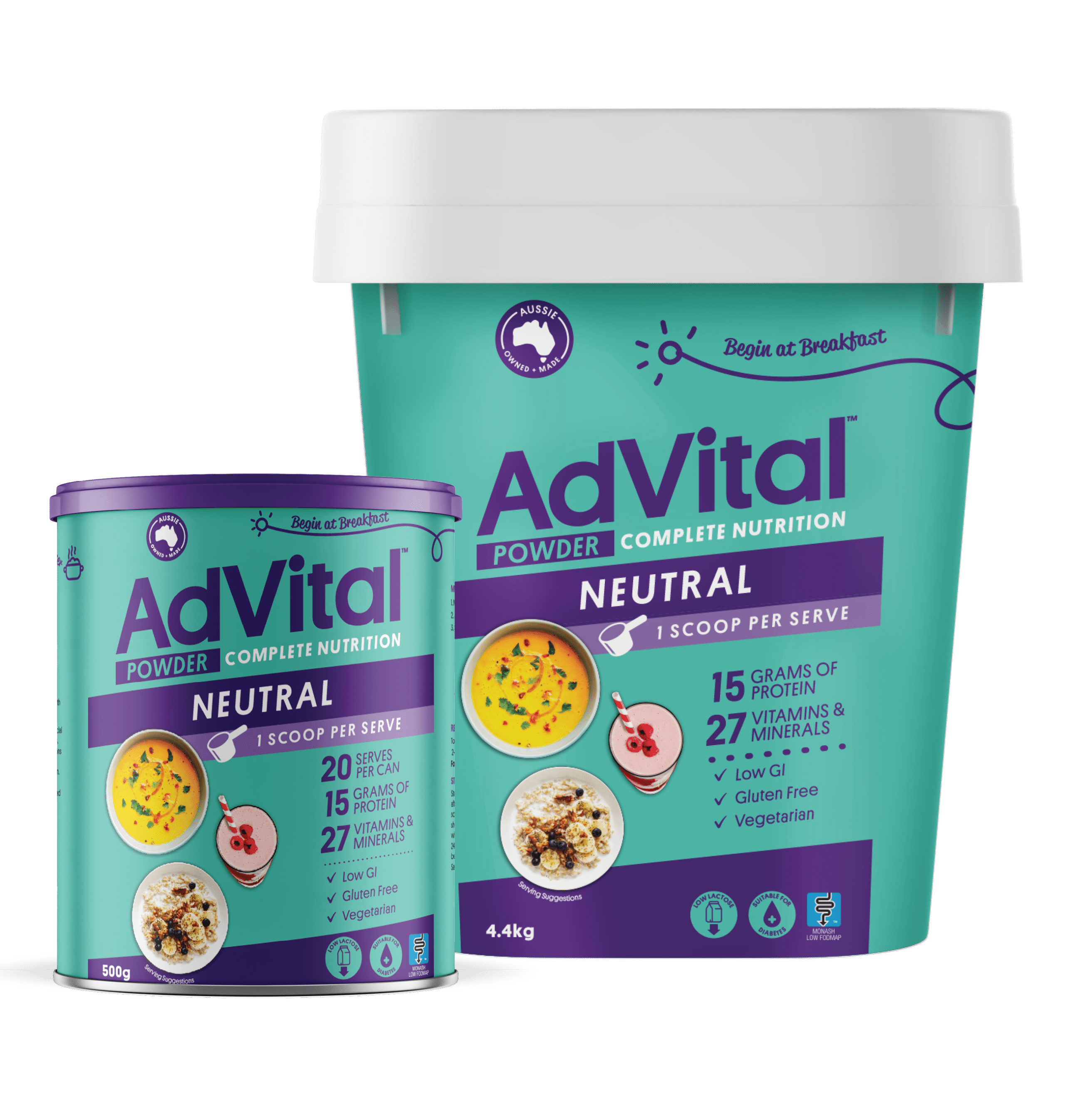 AdVital Cans and Pail - Wound Care - Flavour Creations