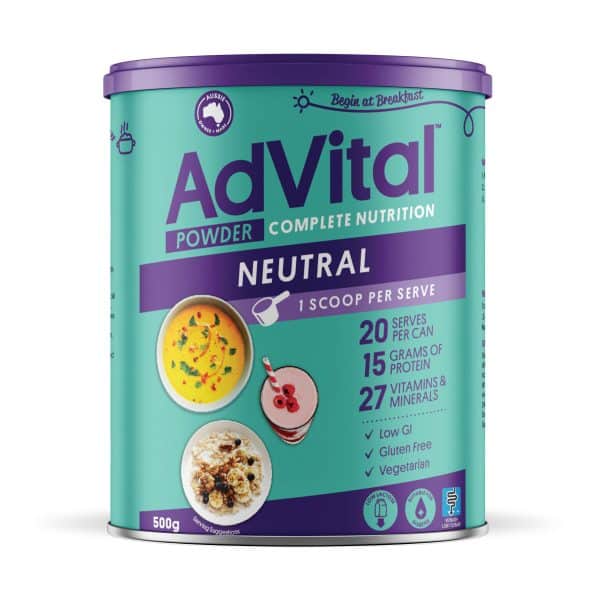 AdVital Webite2 scaled - AdVital Nutritionally Complete Neutral Powder - Flavour Creations