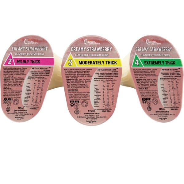 Flavour Creations Creamy Strawberry Thickened Supplements