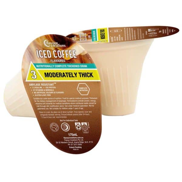 Flavour Creations Iced Coffee Flavoured Thickened Supplement Level 3