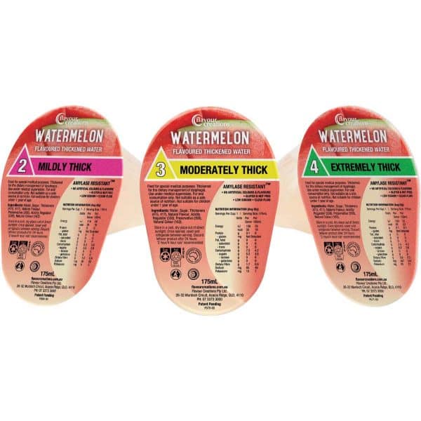 Flavour Creations Watermelon Flavoured Water Thickened All Levels