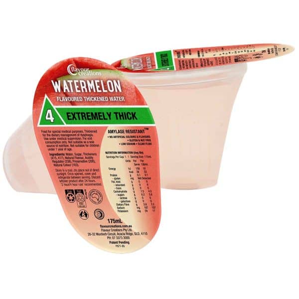 Flavour Creations Watermelon Flavoured Water Thickened Level 4