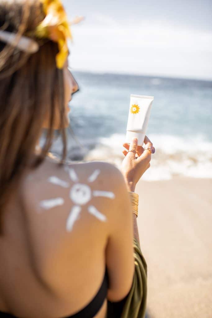 woman with sunscreen lotion on the beach 2021 09 02 02 12 09 utc - Vitamin D and Immune Function - Flavour Creations