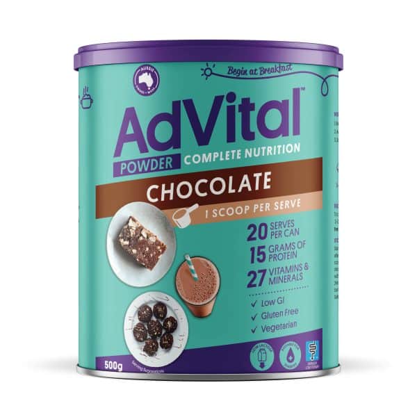 AdVital Webite scaled - AdVital Nutritionally Complete Chocolate Powder - Flavour Creations