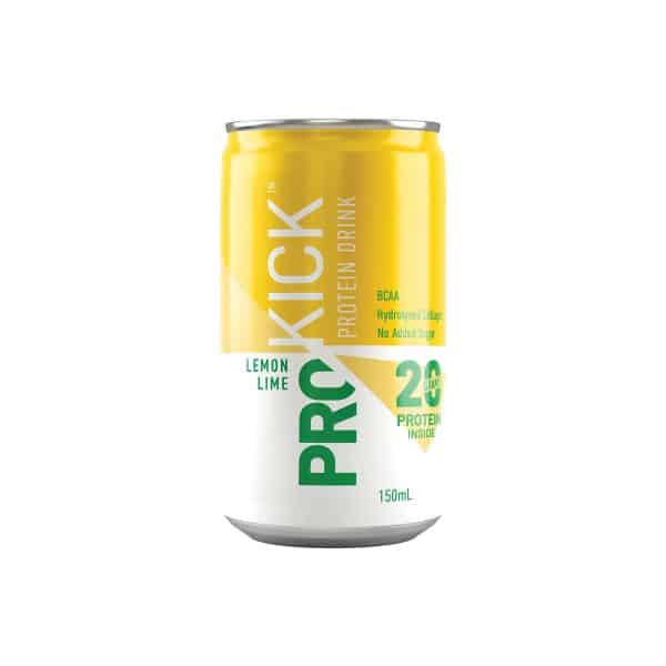 ProKick 20g Protein Drink Lemon Lime 150mL - 12 Pack