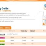 instant THICK Liquid Bulk Serve Mixing Guide - Cold & Hot Drinks