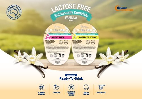 Flavour Creations Lactose Free Vanilla Flyer