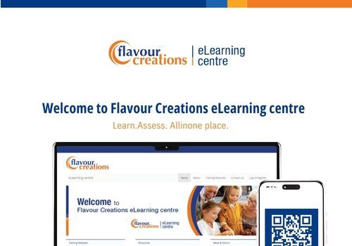 Flavour Creations eLearning Centre Product Flyer Thumbnail
