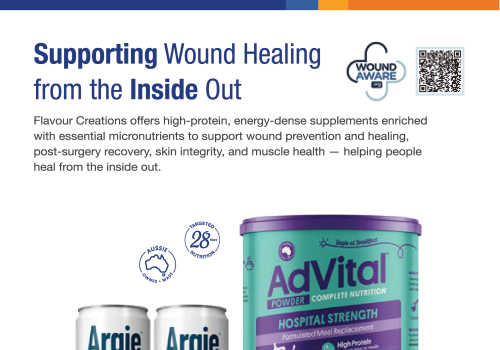Nutrition for Wound Prevention & Healing Flyer Thumbnails