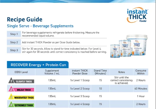 instant THICK Powder Recipe Guide – Flavour Creations Supplements Thumbnail
