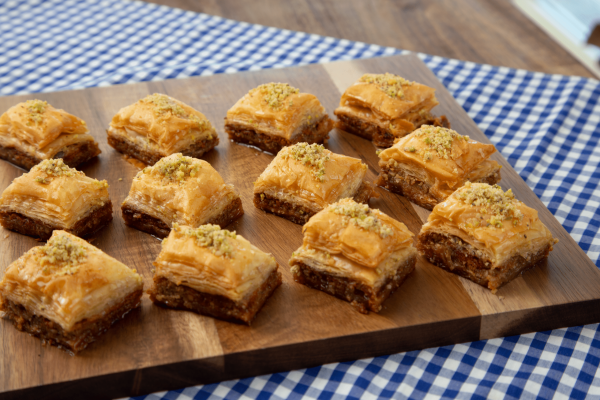 Traditional Baklava fortified with AdVital Powder